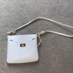 Ralph Lauren White Crossbody